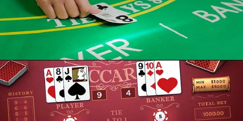 Baccarat là trò chơi đối kháng tương tự với bài 3 lá ở Việt Nam